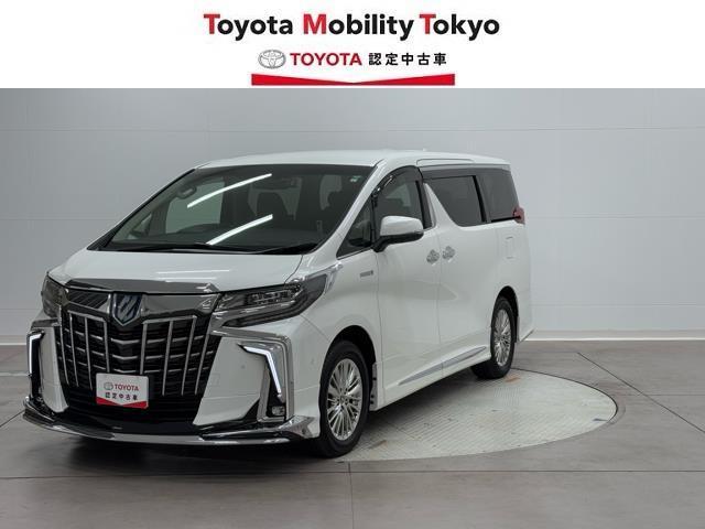 アルファードハイブリッド(トヨタ) ＳＲ　Ｃパッケージ　Ｂカメラ　エアロ　イモビ　アルミ　キーフリー 中古車画像
