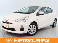 トヨタ　アクア　Ｓ　１年間走行無制限保証　メモリナビ　フルセグＴＶ