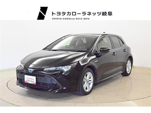 カローラスポーツ(トヨタ) ハイブリッドＧ　フルセグテレビ　インテリジェントクリアランスソナー　ＬＥＤヘッド　記録簿　クルーズコントロール　アルミホイール 中古車画像
