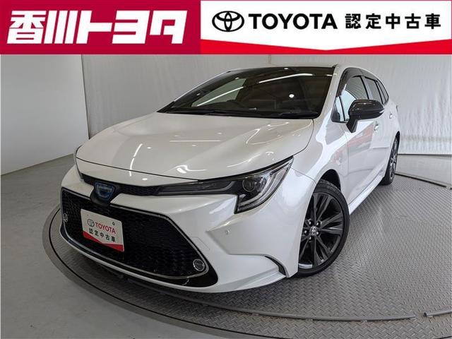 カローラツーリング(トヨタ) ハイブリッド　ダブルバイビー　メモリーナビ　ミュージックプレイヤー接続可　バックカメラ　衝突被害軽減システム　ＥＴＣ 中古車画像