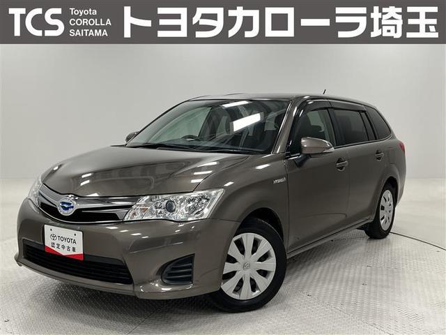 カローラフィールダー(トヨタ) ハイブリッド　禁煙車　１オーナー車　キーレスエントリーキー　ＶＳＣ　点検記録簿　ワンセグテレビ 中古車画像