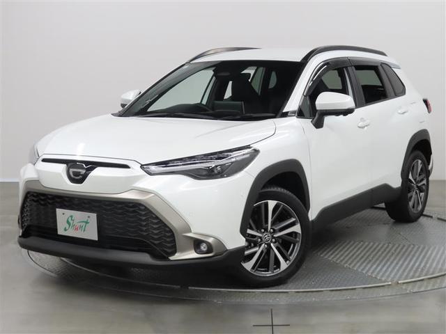 カローラクロス(トヨタ) ハイブリッド　Ｚ　１年保証　当社試乗車　電動リヤゲート　フルセグ　メモリーナビ　ミュージックプレイヤー接続可　バックカメラ　衝突被害軽減システム　ＥＴＣ　ドラレコ　ＬＥＤヘッドランプ　アイドリングストップ 中古車画像