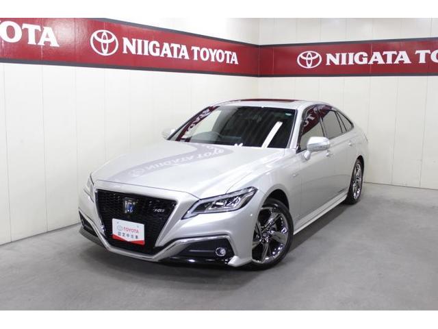 トヨタ クラウンハイブリッド ＲＳアドバンス　Ｆｏｕｒ　４ＷＤ　ナビ＆ＴＶ