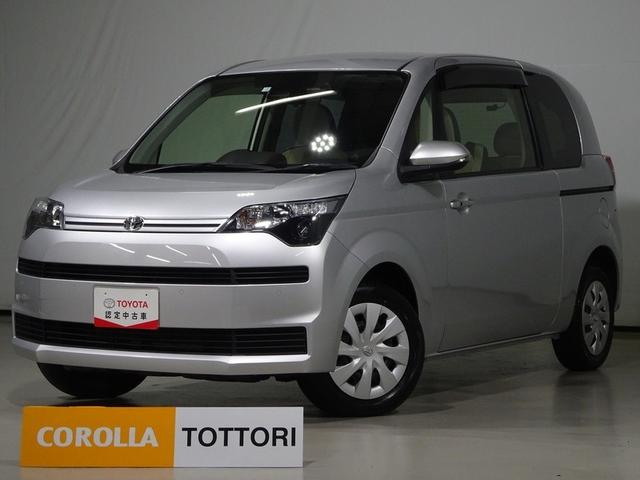 スペイド（トヨタ）Ｆ　トヨタ認定中古車　一年間保証付　４ＷＤ　ワンセグ　メモリーナビ　ミュージックプレイヤー接続　バックカメラ　衝突被害軽減システム　ＥＴＣ　ドラレコ　プッシュスタート　スマートキー　片側パワースライドドア 中古車画像