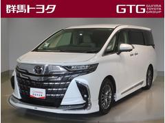 トヨタ　アルファードハイブリッド　エグゼクティブラウンジ　革シート　サンルーフ　４ＷＤ