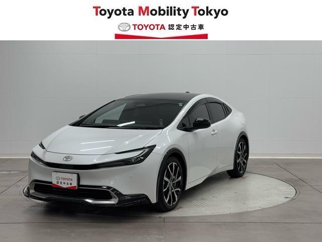 プリウス Ｚ　衝突回避システム　地上デジタル　ＥＴＣ付　クルーズコントロール　ＡＣ１００Ｖ　運転席パワーシート　ＬＥＤヘッド　アルミ　アイドリングストップ　Ｂカメラ　オートエアコン　ＡＢＳ　スマートキー　パワステ（1枚目）