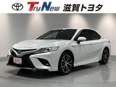 トヨタ　カムリ　ＷＳレザーパッケージ　革シート　ミュージックプレイヤー接続可　バックカメラ