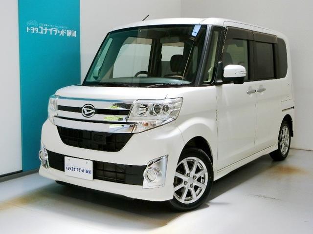 タント カスタムＸ　スマートセレクションＳＡ＆ＳＮ　ワンオーナー　安全装備　衝突被害軽減システム　横滑り防止機能　ＡＢＳ　エアバッグ　盗難防止装置　アイドリングストップ　バックカメラ　ＥＴＣ　ミュージックプレイヤー接続可　ＣＤ　スマートキー　キーレス（1枚目）