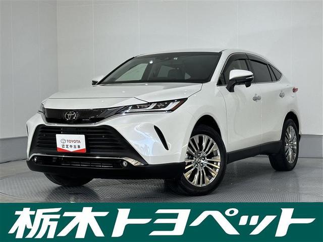 ハリアー Ｚ　盗難防止　運転席パワーシート　地デジ　横滑防止装置　リアビューカメラ　ヘッドライトＬＥＤ　アルミホイール　点検記録簿　Ｗエアバッグ　キーレス　スマートキ－　サイドエアバッグ　エアコン　ナビ＆ＴＶ（1枚目）