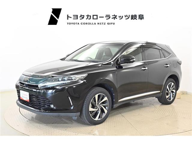 ハリアー プログレス　ＬＥＤヘッドライト　Ｂカメラ　Ｐシート　地デジ　エアバッグ　ＤＶＤ　アルミホイール　横滑り防止装置　クルコン　１オーナー　ＡＢＳ　ＥＴＣ　ドラレコ　ミュージックプレイヤー接続可　メモリーナビ　スマキー（1枚目）