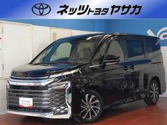 ヴォクシー S-Z フルセグ メモリーナビ DVD再生 ミュージックプレイヤー接続可 後席モニター バックカメラ 衝突被害軽減システム ETC 両側電動スライド LEDヘッドランプ 乗車定員7人 3列シート ワンオーナー 中古車画像