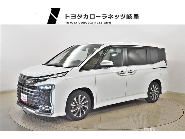 ヴォクシー ハイブリッドＳ－Ｚ　パワーウィンドウ　ＤＶＤ再生機能　インテリキー　横滑防止装置　地デジＴＶ　アクティブクルーズコントロール　１オナ　フルオートエアコン　リアカメラ　エアバッグ　ＡＢＳ　ナビＴＶ　ＷＡＣ　アルミホイール（1枚目）