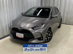 ヤリス ハイブリッドZ 4WD ミュージックプレイヤー接続可 バックカメラ 衝突被害軽減システム ETC LEDヘッドランプ 中古車画像
