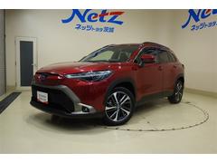 カローラクロス ハイブリッド Z ディスプレイオーディオナビ ブルートゥース DVD再生 全周囲カメラ ETC ドライブレコーダー スマートキー オートエアコン シートヒーター クルーズコントロール LEDライト アルミホイール 中古車画像