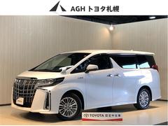 アルファードハイブリッド SR Cパッケージ 点検記録簿 バックモニター オートエアコン LED 横滑り防止機能 ABS イモビ AC100V電源 アルミ ドライブレコーダー 寒冷地仕様 ナビ&TV 4WD ミュージックプレイヤー接続可 Pシート 中古車画像