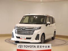 ルーミー カスタムG Bモニター LEDランプ フルセグテレビ TV ミュージックプレイヤー接続可 4WD アイドリングストップ ウォークスルー ESC スマートキー 寒冷地 アルミ エアバッグ ABS オートエアコン 中古車画像