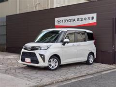 ルーミー G 追突軽減ブレーキ パワステ フルフラット Aストップ LEDライト TV Rカメラ 横滑り防止システム エアバック セキュリティーアラーム パワーウィンドウ 運転席助手席エアバック ETC キーフリー 中古車画像