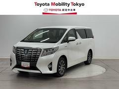 アルファードハイブリッド G Fパッケージ Bモニター オートクルーズコントロール 本革シート 地デジ オートエアコン ドライブレコーダー 電動シート ABS エアバッグ ETC 点検記録簿 キーレス 盗難防止装置 メモリーナビ 横滑防止 中古車画像