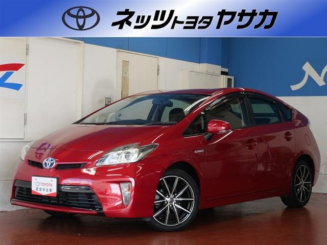 プリウス Ｓ　ワンセグ　メモリーナビ　ミュージックプレイヤー接続可　バックカメラ　ＥＴＣ　ＨＩＤヘッドライト　ワンオーナー（1枚目）