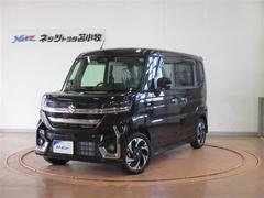 スペーシアカスタム ハイブリッドXS 4WD フルセグ メモリーナビ ミュージックプレイヤー接続可 バックカメラ 衝突被害軽減システム 両側電動スライド LEDヘッドランプ アイドリングストップ 中古車画像