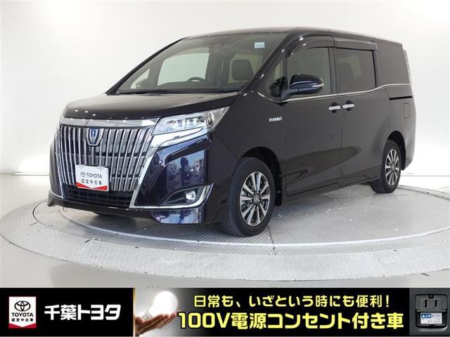 エスクァイア ハイブリッドＧｉ　プレミアムパッケージ　１００Ｖ電源　ドラレコ　ミュージックプレイヤー接続可　乗車定員７人　アルミホイール　両側電動スライド　ＬＥＤヘッドランプ　記録簿　キーレス　ＣＤ　Ｗエアコン　盗難防止装置　ハイブリッド　メモリーナビ（1枚目）