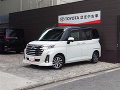 ルーミー カスタムG アイドリング 両側電動SD LEDヘット バックビューモニター 衝突回避ブレーキ フルフラット 地デジ スマートキー メモリナビ クルーズコントロール DVD ETC ドライブレコーダー 1オーナー 中古車画像