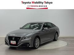 クラウンハイブリッド RS LEDヘッドライト クルコン AC100V スマートエントリー セキュリティーアラーム Bカメラ カーテンエアバッグ 定期点検記録簿 横滑り防止 ETC ドラレコ TVナビ アルミ AUX ABS 中古車画像