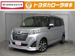 ルーミー カスタムG-T 助手席エアバック 両側オートスライドドア スマートキープッシュスタート LEDライト 1オーナー 横滑り防止機能 クルコン 点検記録簿 アルミホイール キーレス DVD ドラレコ ナビ&TV ABS 中古車画像