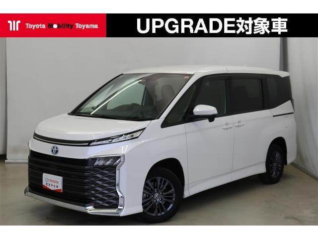 ヴォクシー ハイブリッドＳ－Ｇ　４ＷＤ　フルセグ　メモリーナビ　ＤＶＤ再生　バックカメラ　衝突被害軽減システム　ＥＴＣ　ドラレコ　両側電動スライド　ＬＥＤヘッドランプ　乗車定員７人　３列シート（1枚目）