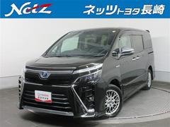 ヴォクシー ハイブリッドZS 煌 フルセグ メモリーナビ DVD再生 バックカメラ 衝突被害軽減システム ETC ドラレコ 両側電動スライド LEDヘッドランプ 乗車定員7人 3列シート 記録簿 中古車画像