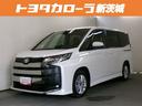 ノア Ｓ－Ｇ　フルセグ　メモリーナビ　ＤＶＤ再生　ミュージックプレイヤー接続可　バックカメラ　衝突被害軽減システム　ＥＴＣ　ドラレコ　両側電動スライド　ＬＥＤヘッドランプ　乗車定員７人　３列シート　記録簿（1枚目）