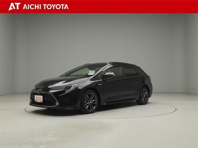 カローラツーリング ハイブリッド　ダブルバイビー　追突軽減ブレーキ　バックモニタ　地デジフルセグ　ＤＶＤ　横滑防止　ナビＴＶ　スマキー　ＬＥＤライト　デュアルエアバッグ　エアコン　オートクルーズ　サイドエアバッグ　ＥＴＣ付　ＰＳ　キーフリー　ＡＢＳ（1枚目）