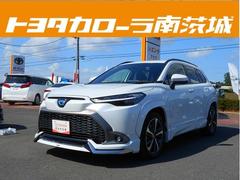 カローラクロス ハイブリッド Z 衝突軽減B 記録簿有 フルセグテレビ スマキ- アクティブクルーズコントロール メモリナビ イモビ LED AC キーレス パワステ アルミ エアバッグ ABS パワーウィンドウ ドラレコ付き 中古車画像