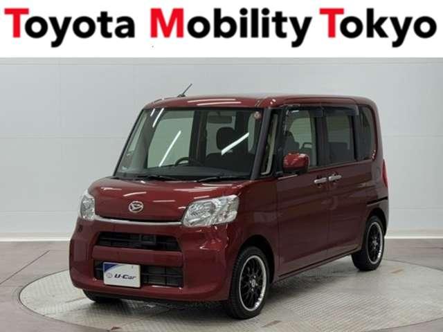 タント Ｘ　ＳＡ　衝突被害軽減ブレーキ　両側自動ドア　ＥＴＣ装着車　踏み間違い防止装置　電格ドアミラー　ＥＣＯアイドル　ナビ＆ＴＶ　１オナ　助手席エアバッグ　盗難警報装置　ＰＷ　ＶＳＣ　運転席エアバッグ　ワンセグ（1枚目）