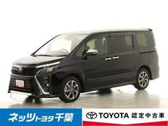 ヴォクシー ZS 煌II フルセグ メモリーナビ 後席モニター バックカメラ 衝突被害軽減システム ETC 両側電動スライド LEDヘッドランプ 3列シート ウオークスルー ワンオーナー DVD再生 乗車定員7人 ナビ&TV 中古車画像