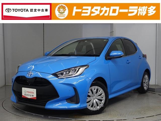ヤリス Ｚ　サイドＳＲＳ　ＡＡＣ　バックモニタ　スマキー　横滑防止装置　キーフリー　１オーナー　ＬＥＤランプ　パワーウインドウ　定期点検記録簿　助手席エアバック　クルコン　エアバッグ　パワーステアリング　ＥＴＣ（1枚目）