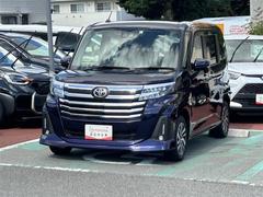 ルーミー カスタムG ワンセグ メモリーナビ バックカメラ 衝突被害軽減システム ETC 両側電動スライド LEDヘッドランプ ワンオーナー 記録簿 アイドリングストップ 中古車画像