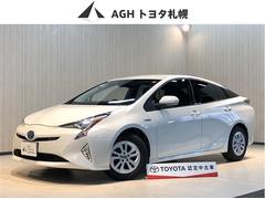 プリウス Sセーフティプラス ワンオーナー車 横滑り防止装置 ドライブレコーダ 地デジTV エアバッグ ナビTV フルタイム4WD ABS DVD キーレスエントリー オートエアコン クルコン 盗難防止装置 スマ-トキ- 中古車画像