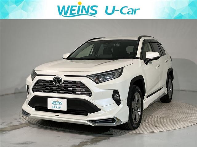 ＲＡＶ４ Ｇ　ナビ・ＴＶ　Ｂカメラ　パワーウインドウ　カーテンエアバック　運転席パワーシート　ワンオーナ　イモビライザー　地デジ　キーレス　ＥＴＣ付　ＬＥＤヘッドライ　クルコン　オートエアコン　横滑り防止装置　ＡＷ（1枚目）