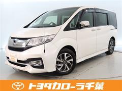 ステップワゴンスパーダ SPADAアドバ 1年間走行無制限保証 ペダル踏み間違い 衝突回避被害軽減 車線逸脱警報機能 メモリナビ フルセグTV バックカメラ 後席用モニター ドライブレコーダー ETC クルーズコントロール 電動スライドドア 中古車画像