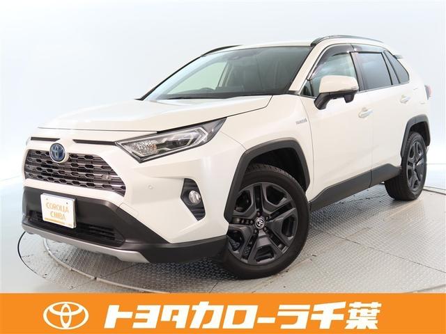 ＲＡＶ４ ハイブリッドＧ　１年間走行無制限保証　ペダル踏み間違い　衝突回避被害軽減　車線逸脱警報機能　メモリナビ　フルセグＴＶ　バックカメラ　ドライブレコーダー　ＥＴＣ　クルーズコントロール　ＬＥＤヘッドライト　ＤＶＤ再生（1枚目）