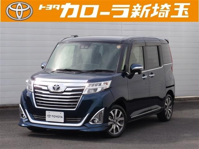 ルーミー カスタムＧ－Ｔ　助手席エアバック　点検記録簿　アルミホイール　ナビ＆ＴＶ　エアバッグ　オートエアコン　ＡＢＳ　パワーウィンドウ　パワステ　メモリーナビ　バックビューモニター　フルセグ地デジＴＶ（1枚目）