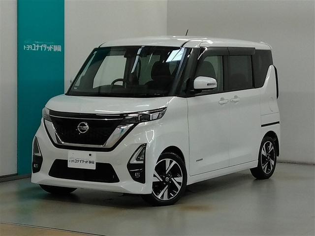 ルークス ハイウェイスター　Ｇターボプロパイロットエディション　ハイブリッド　ワンオーナー　安全装備　衝突被害軽減システム　横滑り防止機能　ＡＢＳ　エアバッグ　オートクルーズコントロール　盗難防止装置　アイドリングストップ　バックカメラ　ＥＴＣ　ドラレコ　ＣＤ（1枚目）