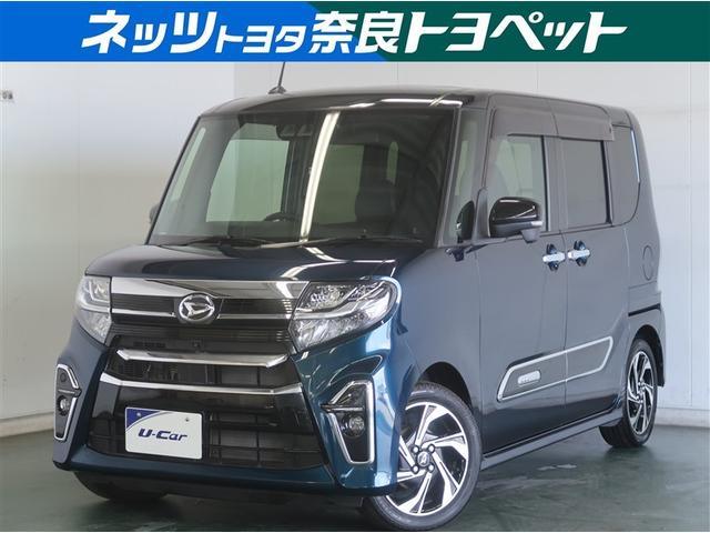 タント カスタムＲＳスタイルセレクション　両自動ドア　サイドエアバック　クルコン　バックモニター　ドラレコ付き　地デジ　スマートキー　ＬＥＤヘッドライト　ＤＶＤ　エネチャージ　ＥＴＣ付　ナビＴＶ　ＡＡＣ　ＥＳＣ　アルミホイール　パワステ（1枚目）