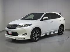 ハリアー プレミアム アドバンスドパッケージ スタイルモーヴ サンルーフ フルセグ メモリーナビ DVD再生 ミュージックプレイヤー接続可 バックカメラ 衝突被害軽減システム ETC LEDヘッドランプ ワンオーナー フルエアロ アイドリングストップ 中古車画像