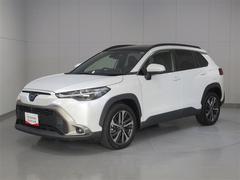 カローラクロス ハイブリッド Z サンルーフ メモリーナビ ミュージックプレイヤー接続可 バックカメラ 衝突被害軽減システム ETC LEDヘッドランプ ワンオーナー 中古車画像