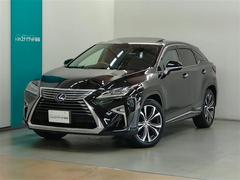 RX RX450h バージョンL ハイブリッド 4WD サンルーフ 革シート 電動シート 安全装備 衝突被害軽減システム 横滑り防止機能 ABS エアバッグ オートクルーズコントロール 盗難防止装置 バックカメラ 後席モニター ETC 中古車画像