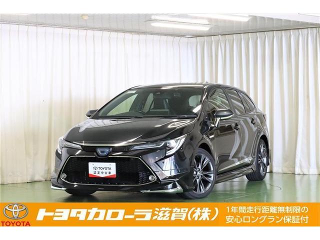カローラツーリング ハイブリッド　ダブルバイビー　フルセグ　メモリーナビ　ミュージックプレイヤー接続可　バックカメラ　衝突被害軽減システム　ＥＴＣ　ドラレコ　ＬＥＤヘッドランプ　ワンオーナー　フルエアロ（1枚目）