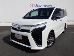 ヴォクシー ハイブリッドZS 煌III ドライブレコーダ 地デジTV リヤカメラ 1オナ車 Wエアコン スマートキー DVD再生可 クルコン VSC キーレス アルミホイール ナビ&TV LEDヘッドランプ ETC 3列シート メモリーナビ 中古車画像
