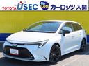 カローラツーリング ハイブリッド　ダブルバイビー　メディアプレイヤー接続　バックモニター　フルセグＴＶ　アイドリングストップ　ＬＥＤライト　ハーフレザーシート　クルコン　横滑り防止　盗難防止装置　ナビ・ＴＶ　ドライブレコーダー　エアバッグ　ＥＴＣ（1枚目）